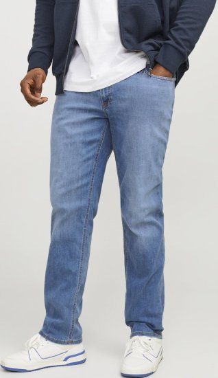 Jack & Jones GLENN ORIGINAL AM 815 Jeans Blue Denim - Traperice & hlače - Muške Traperice i Hlače Veliki Brojevi