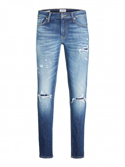 Jack & Jones JJIGLENN JJSEAL Blue Denim Jeans - Traperice & hlače - Muške Traperice i Hlače Veliki Brojevi