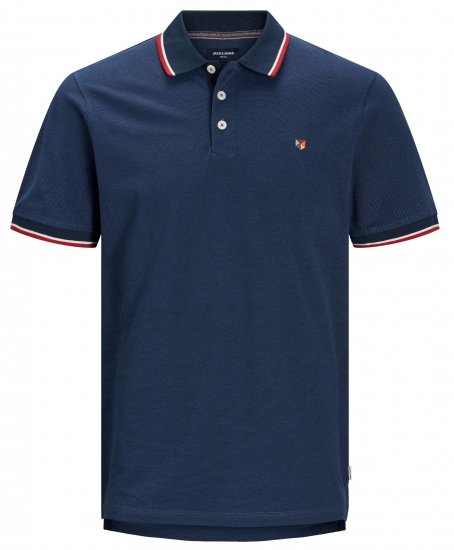Jack & Jones JPRWINBLU Poloshirt Navy Blazer - Polo majice - Muške Polo Majice Veliki Brojevi