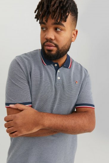 Jack & Jones JPRWINBLU Poloshirt Mood Indigo - Polo majice - Muške Polo Majice Veliki Brojevi