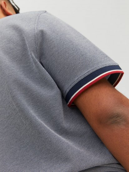 Jack & Jones JPRWINBLU Poloshirt Mood Indigo - Polo majice - Muške Polo Majice Veliki Brojevi