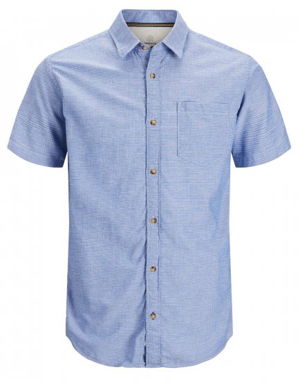 Jack & Jones JORABEL Casual Shirt Ensign Blue - Košulje - Muške Košulje Veliki Brojevi