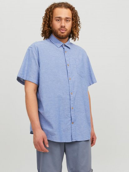 Jack & Jones JORABEL Casual Shirt Ensign Blue - Košulje - Muške Košulje Veliki Brojevi