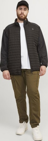 Jack & Jones PAULOS T-Shirt White - Majice Kratkih Rukava - Muške Majice Kratkih Rukava Veliki Brojevi 