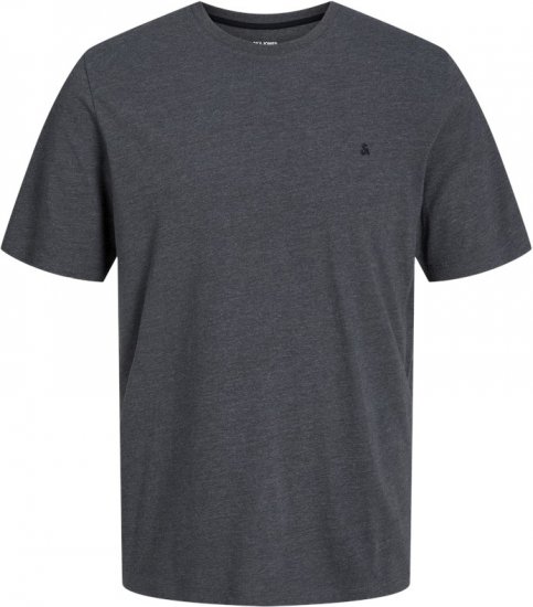 Jack & Jones PAULOS T-Shirt Dark Grey Melange - Majice Kratkih Rukava - Muške Majice Kratkih Rukava Veliki Brojevi 