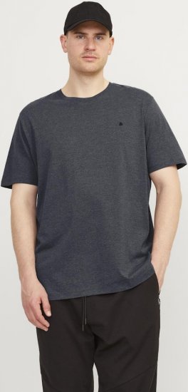 Jack & Jones PAULOS T-Shirt Dark Grey Melange - Majice Kratkih Rukava - Muške Majice Kratkih Rukava Veliki Brojevi 