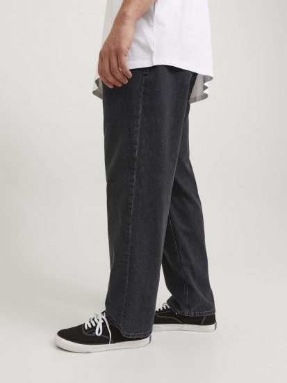 Jack & Jones JJICHRIS JJORIGINAL SQ 737 Jeans Black Denim - Traperice & hlače - Muške Traperice i Hlače Veliki Brojevi