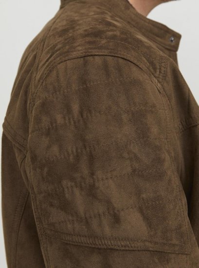 Jack & Jones ROCKY Jacket Brown - Jakne - Muške Jakne Veliki Brojevi