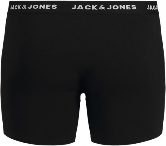Jack & Jones HUEY Trunks 5-Pack Black - Donje rublje & kupaće hlače - muške donje rublje veliki brojevi