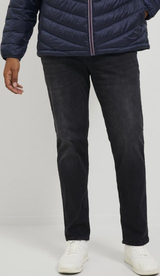 Jack & Jones GLENN FOX GE 147 Jeans Black Denim - Traperice & hlače - Muške Traperice i Hlače Veliki Brojevi