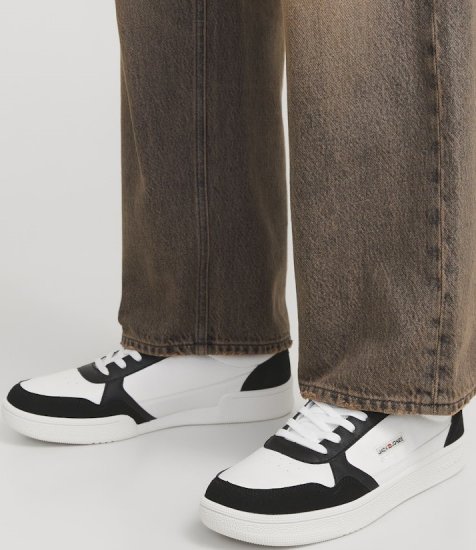 Jack & Jones Bounce Sneakers Black/White - Muške cipele 40-52 - 