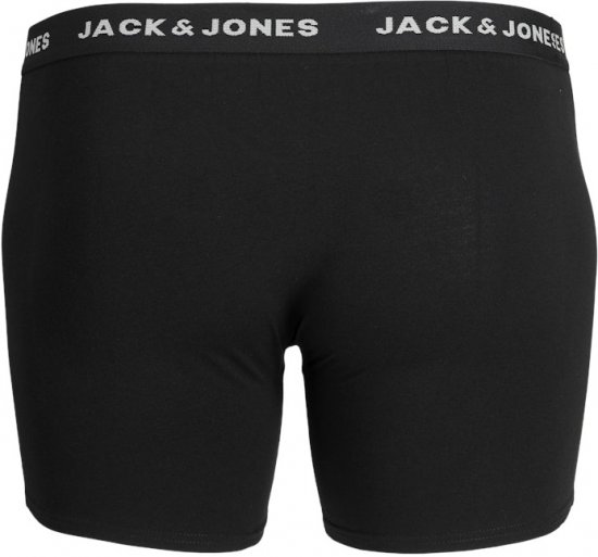 Jack & Jones BASIC Trunks 7-Pack Black - Donje rublje & kupaće hlače - muške donje rublje veliki brojevi