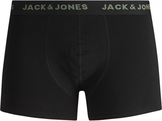 Jack & Jones BASIC Trunks 7-Pack Black - Donje rublje & kupaće hlače - muške donje rublje veliki brojevi