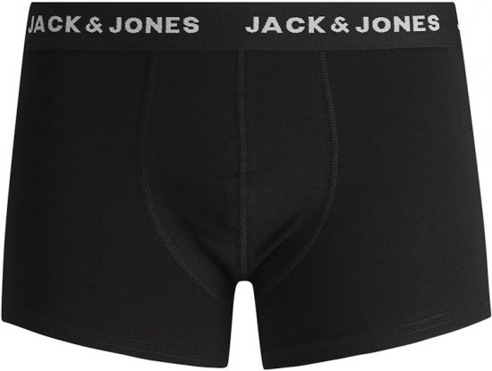 Jack & Jones BASIC Trunks 7-Pack Black - Donje rublje & kupaće hlače - muške donje rublje veliki brojevi