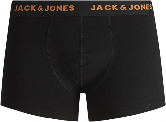 Jack & Jones BASIC Trunks 7-Pack Black - Donje rublje & kupaće hlače - muške donje rublje veliki brojevi