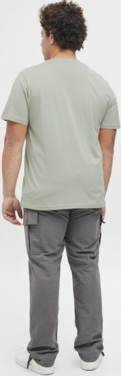 Jack & Jones Tarmac Branding Crew Neck T-Shirt Green - Majice Kratkih Rukava - Muške Majice Kratkih Rukava Veliki Brojevi 