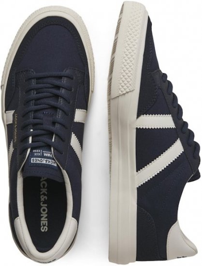 Jack & Jones Morden Canvas Special Sneakers Navy Blazer/MarshM - Muške cipele 40-52 - 