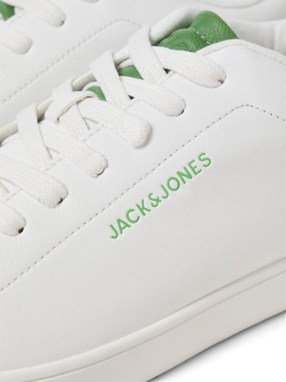 Jack & Jones Bosley Sneakers White/MEDIUM GREEN - Muške cipele 40-52 - 