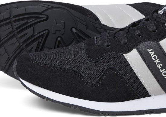 Jack & Jones Stellar Mesh Sneakers Black - Muške cipele 40-52 - 