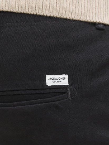 Jack & Jones Dave Chino Shorts Black - Kratke hlače - Muške Kratke Hlače Veliki Brojevi 