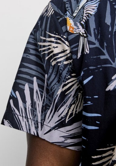 Jack & Jones Hawaii AOP Shirt Blue - Košulje - Muške Košulje Veliki Brojevi