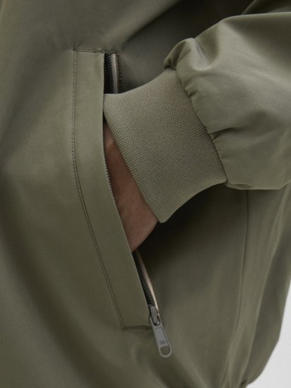 Jack & Jones Brad Bomber Jacket Tea Leaf - Jakne - Muške Jakne Veliki Brojevi