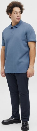 Jack & Jones AUSTIN CLASSIC Polo Blue - Polo majice - Muške Polo Majice Veliki Brojevi