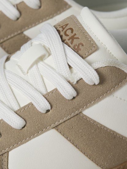 Jack & Jones Valencia Sneakers White/Travertine - Muške cipele 40-52 - 