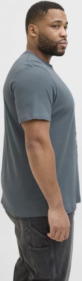 Jack & Jones Anatomy Skull Crew Neck T-Shirt Grey - Majice Kratkih Rukava - Muške Majice Kratkih Rukava Veliki Brojevi 