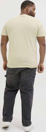 Jack & Jones Anatomy Skull Crew Neck T-Shirt Antique White - Majice Kratkih Rukava - Muške Majice Kratkih Rukava Veliki Brojevi 