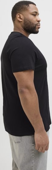 Jack & Jones Anatomy Skull Crew Neck T-Shirt Black - Majice Kratkih Rukava - Muške Majice Kratkih Rukava Veliki Brojevi 