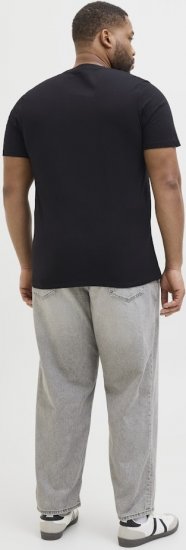 Jack & Jones Anatomy Skull Crew Neck T-Shirt Black - Majice Kratkih Rukava - Muške Majice Kratkih Rukava Veliki Brojevi 