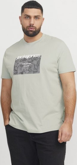 Jack & Jones Tarmac Camo Crew Neck T-Shirt Green - Majice Kratkih Rukava - Muške Majice Kratkih Rukava Veliki Brojevi 