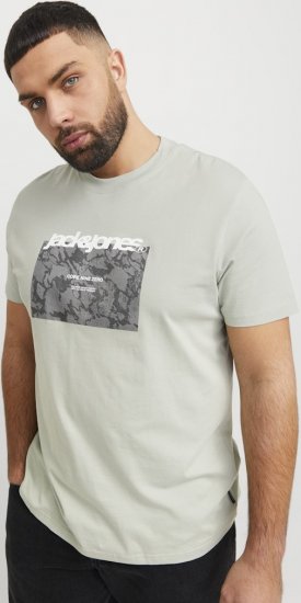 Jack & Jones Tarmac Camo Crew Neck T-Shirt Green - Majice Kratkih Rukava - Muške Majice Kratkih Rukava Veliki Brojevi 