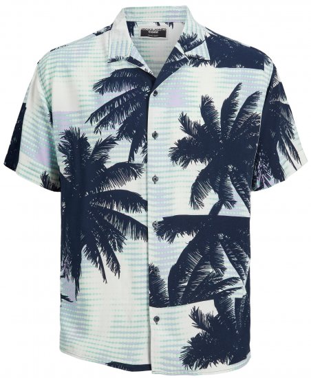 Jack & Jones JCOUNNATURAL Resort Shirt Lavender - Košulje - Muške Košulje Veliki Brojevi