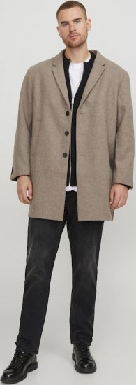 Jack & Jones GLENN ORIGINAL MF 073 Black Denim - Traperice & hlače - Muške Traperice i Hlače Veliki Brojevi