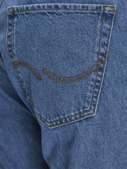 Jack & Jones JJICHRIS JJORIGINAL SQ 735 Jeans Blue Denim - Traperice & hlače - Muške Traperice i Hlače Veliki Brojevi