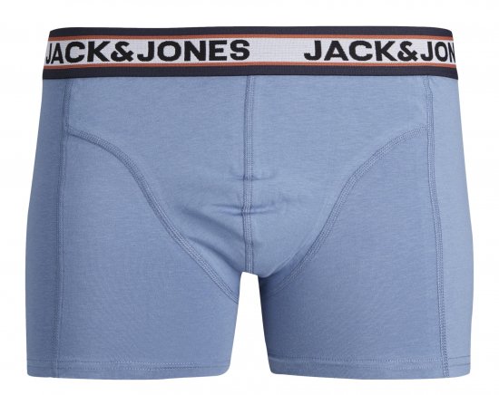 Jack & Jones JACMARCO SOLID Trunks 3-Pack Coronet Blue - Donje rublje & kupaće hlače - muške donje rublje veliki brojevi
