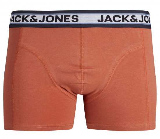 Jack & Jones JACMARCO SOLID Trunks 3-Pack Coronet Blue - Donje rublje & kupaće hlače - muške donje rublje veliki brojevi
