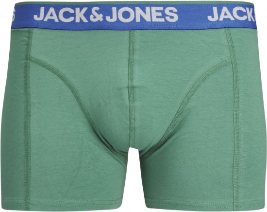Jack & Jones JACPINEAPPLE SKULL TRUNKS 3 PACK Palace Blue - Bokserice - Muške Bokserice Veliki Brojevi