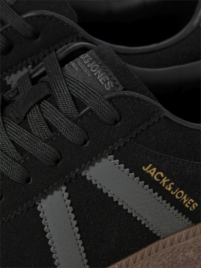 Jack & Jones Kirk International Campaign Sneakers Black/Asphalt - Muške cipele 40-52 - 