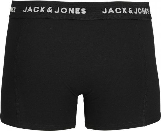 Jack & Jones HUEY Trunks 7-Pack Black - Donje rublje & kupaće hlače - muške donje rublje veliki brojevi