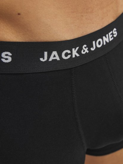Jack & Jones HUEY Trunks 7-Pack Black - Donje rublje & kupaće hlače - muške donje rublje veliki brojevi