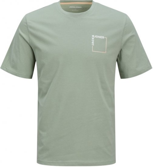 Jack & Jones Verner Crew Neck T-Shirt Iceberg Green - Majice Kratkih Rukava - Muške Majice Kratkih Rukava Veliki Brojevi 