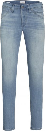 Jack & Jones GLENN FOX AM 496 Blue Denim - Traperice & hlače - Muške Traperice i Hlače Veliki Brojevi
