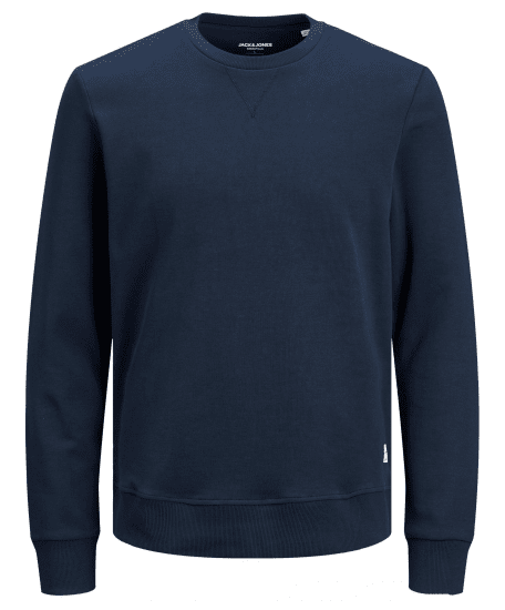 Jack & Jones Basic Sweatshirt Navy Blazer - Puloveri & dukserice - Muške Puloveri & dukserice veliki brojevi