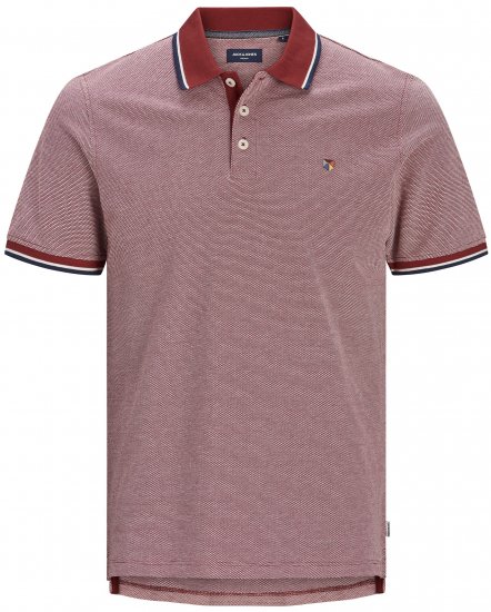 Jack & Jones JPRBLUWIN Polo Red Dahlia - Polo majice - Muške Polo Majice Veliki Brojevi