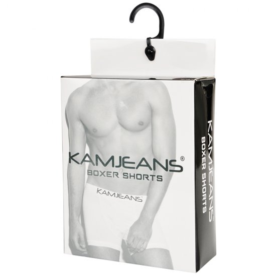 Kam Jeans Boxershorts Black and Navy 2-Pack - Donje rublje & kupaće hlače - muške donje rublje veliki brojevi