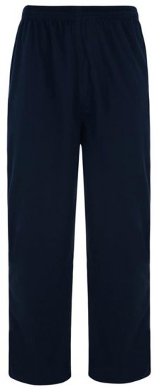 Kam Jeans 225 Joggers Black TALL SIZES - MUŠKA ODJEĆA MT-6XLT - Odjeća za Visoke Muškarce