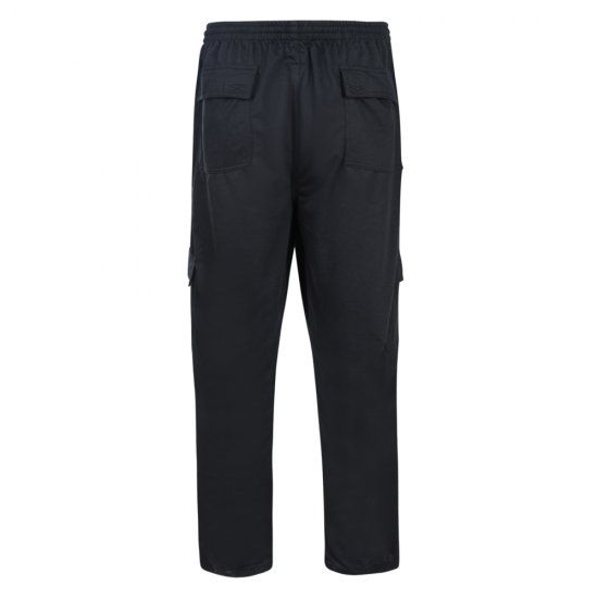 Kam Jeans Cargopocket Joggers "Lightweight" Black - Sportske hlače & kratke - Muške Trenirke Veliki Brojevi